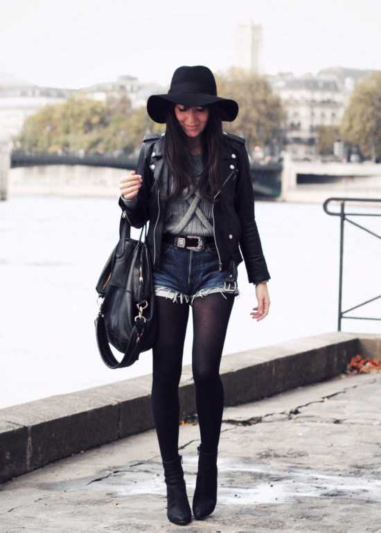 Fedora Perfecto Levis Shorts Givenchy Bag