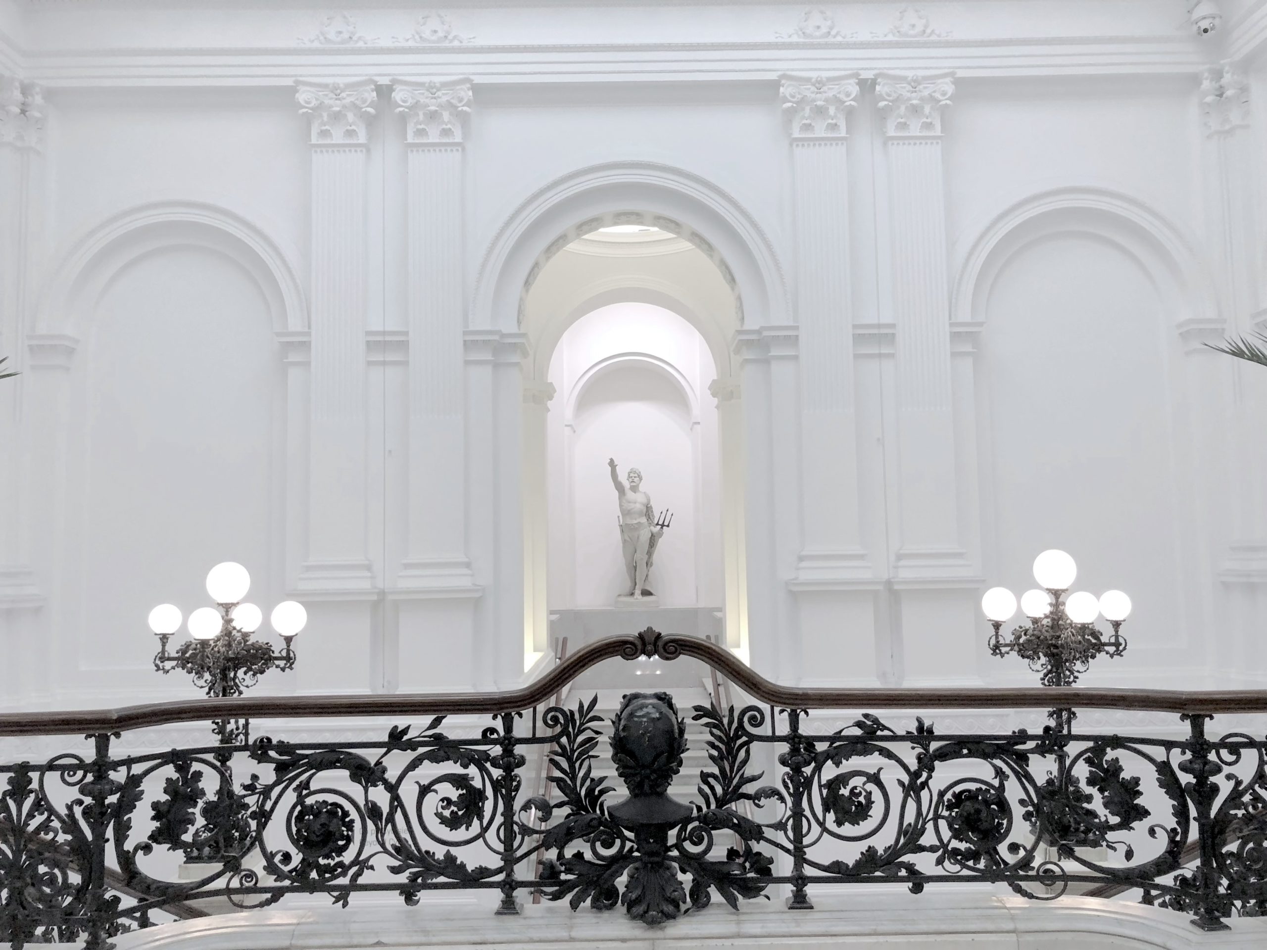 Warsaw Museum Poland Stairs