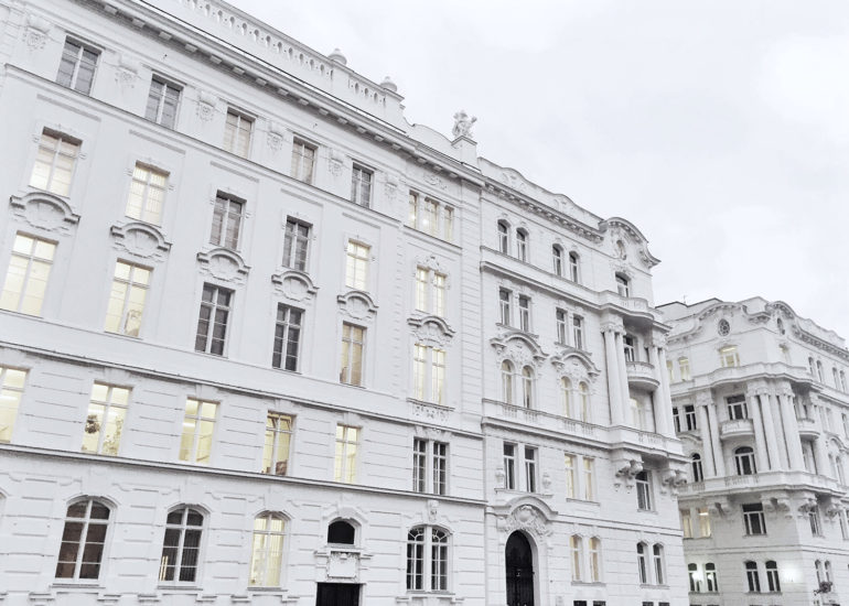 Vienna-white-buildings-Austria