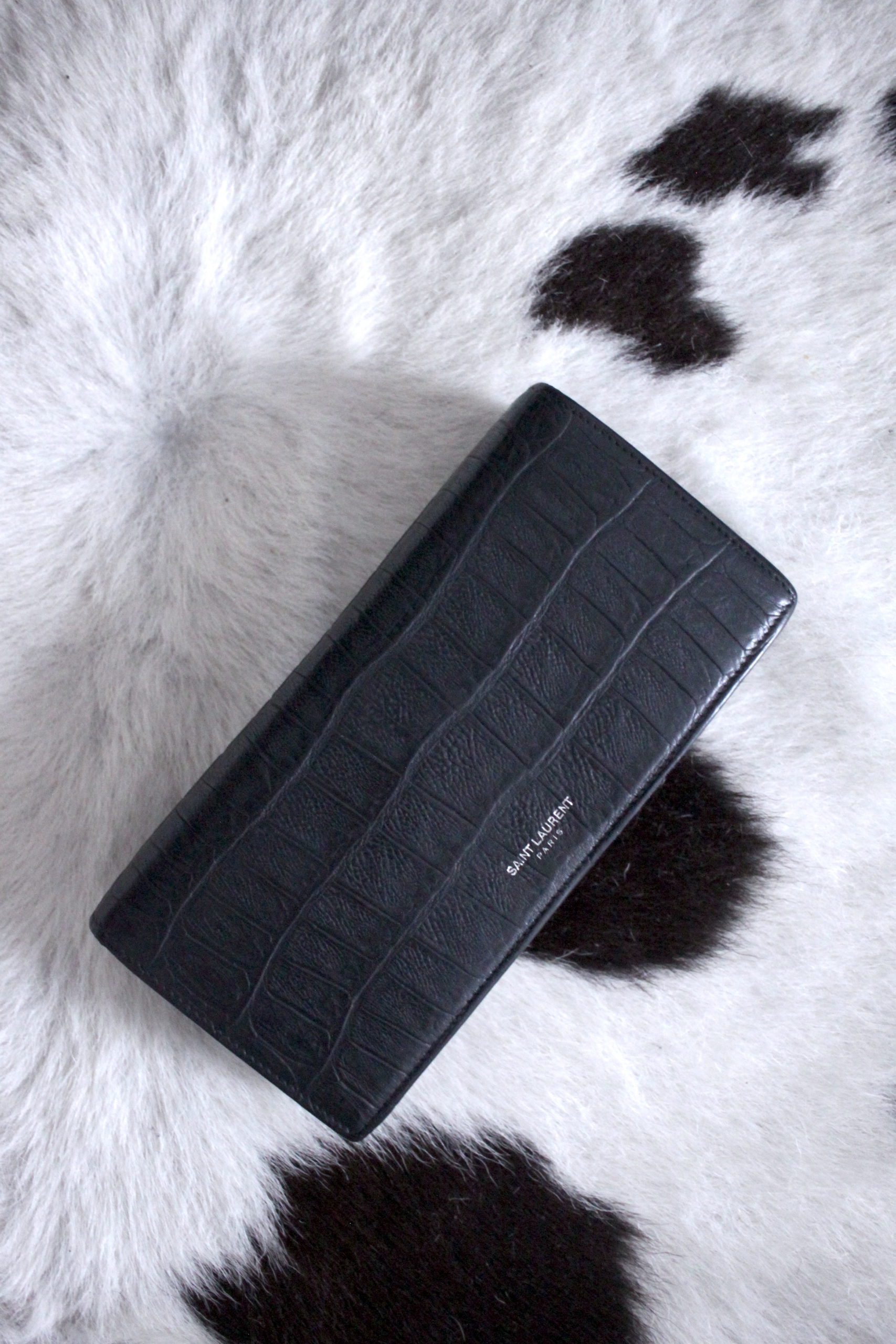 SLP croco wallet black