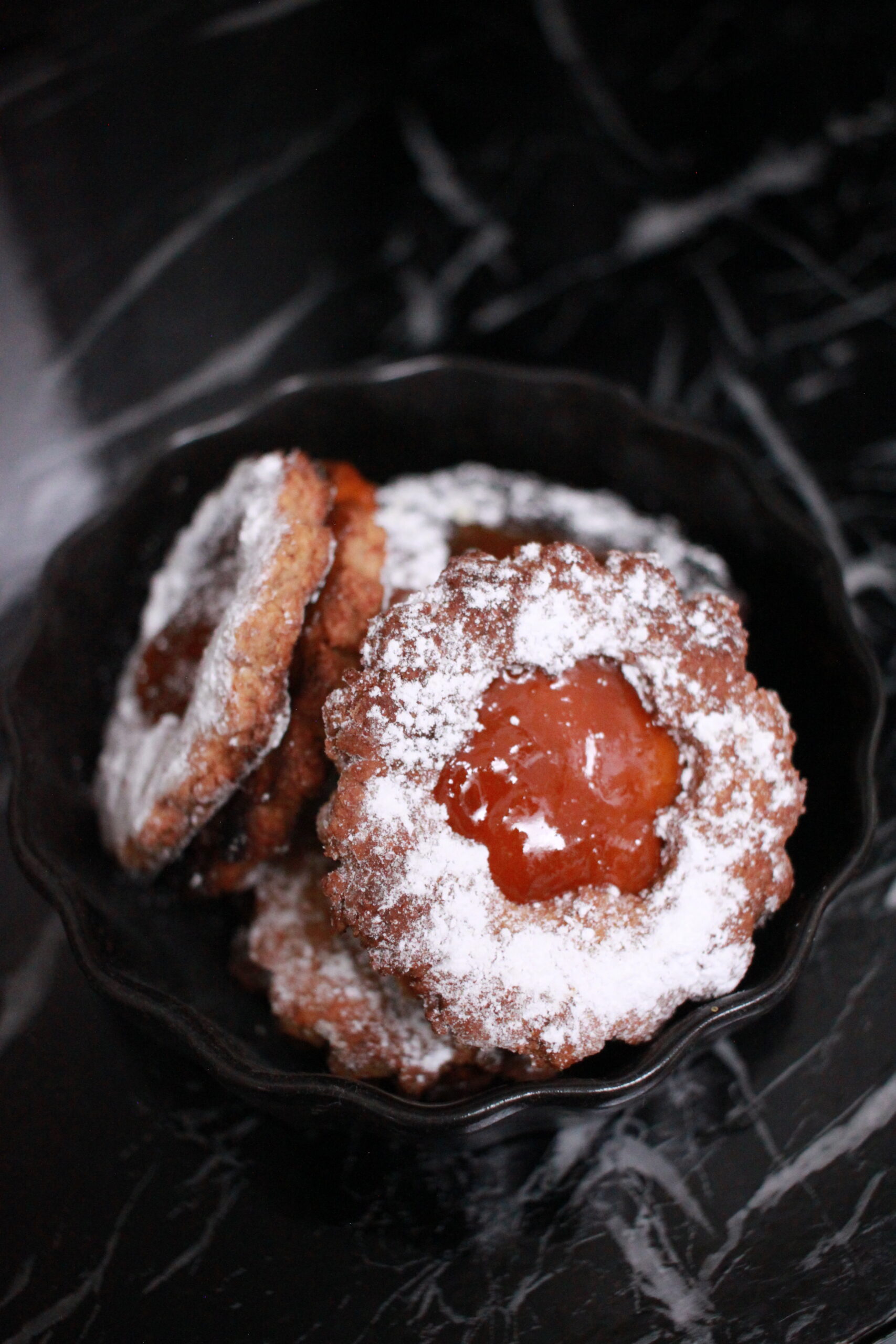 Flower Cakes Apricot Sugar